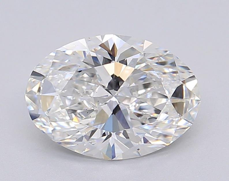 1.53ct E VS2 Rare Carat Ideal Cut Oval Lab Grown Diamond