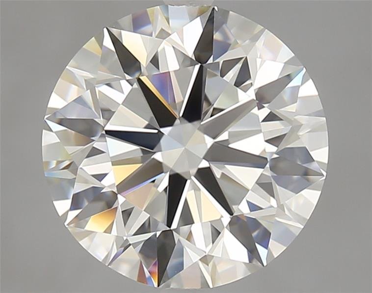 4.29ct H VVS1 Rare Carat Ideal Cut Round Diamond