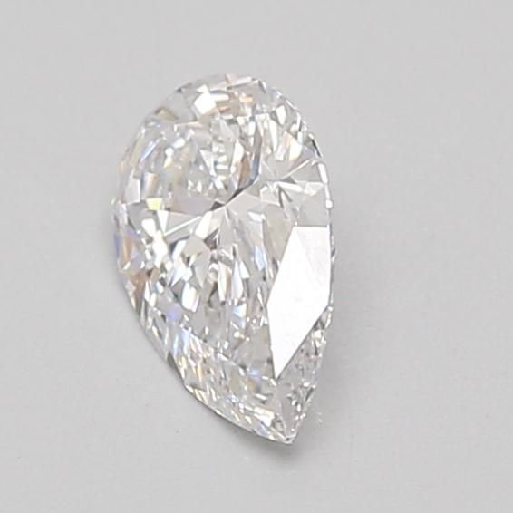 0.77ct D VS2 Rare Carat Ideal Cut Pear Lab Grown Diamond