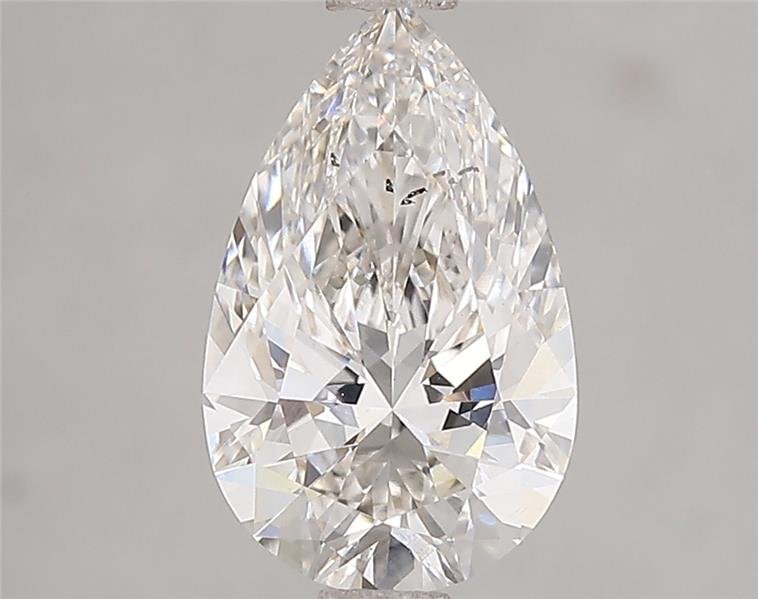 2.01ct H VS2 Rare Carat Ideal Cut Pear Lab Grown Diamond