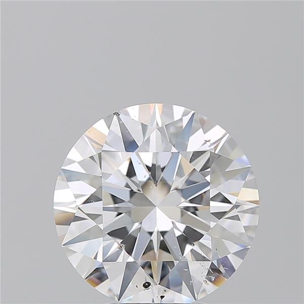 4.01ct D SI2 Rare Carat Ideal Cut Round Diamond