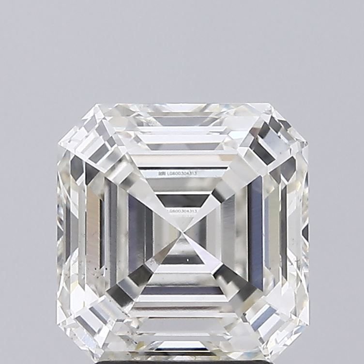 3.05ct H VS2 Rare Carat Ideal Cut Asscher Lab Grown Diamond