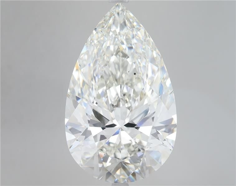 13.07ct H VS2 Rare Carat Ideal Cut Pear Lab Grown Diamond