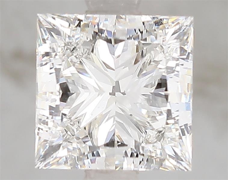 3.01ct G VS1 Rare Carat Ideal Cut Princess Lab Grown Diamond