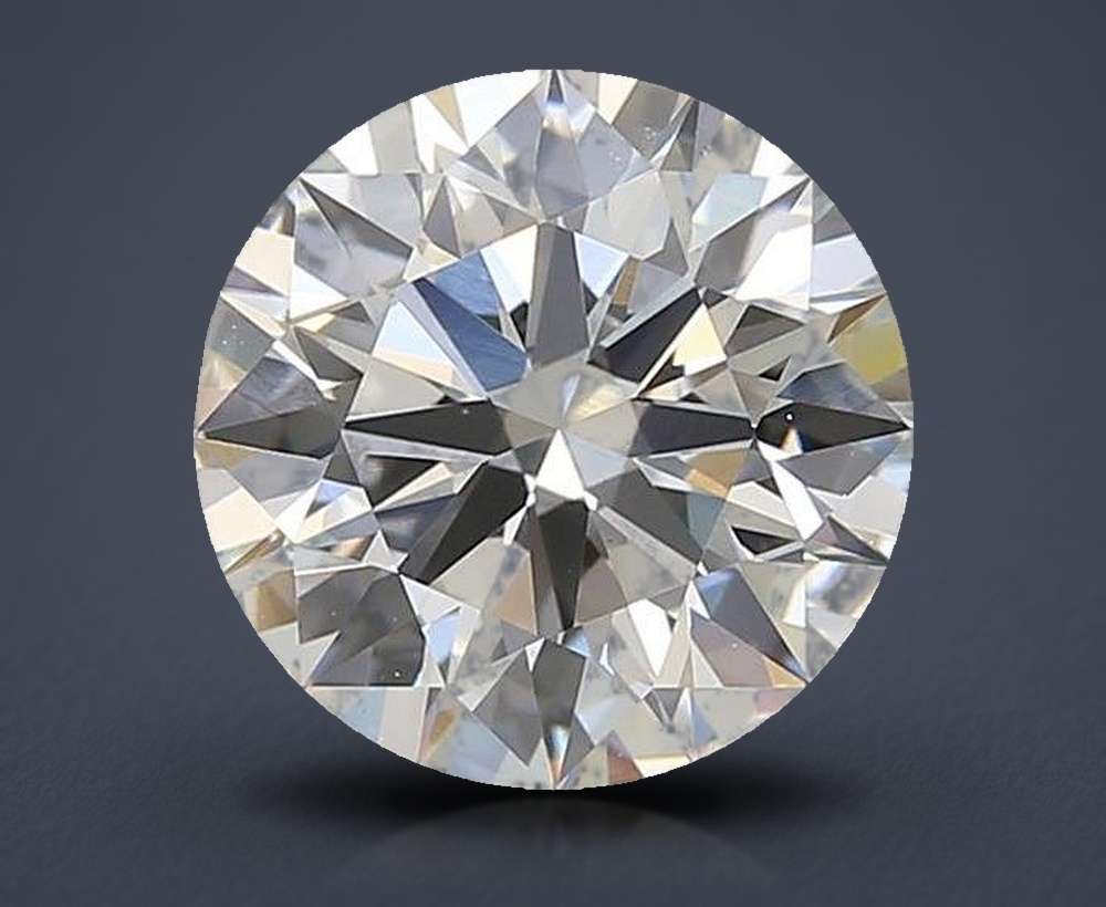 3.37 Carat Round Lab Diamond