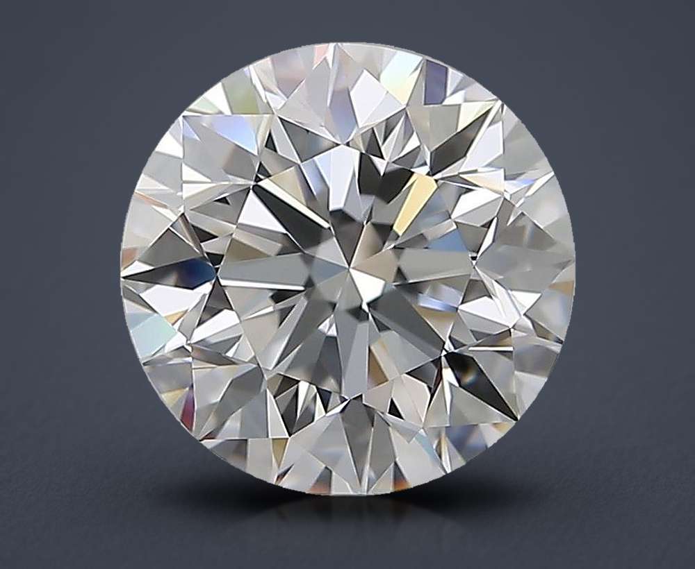 3.00 Carat Round Natural Diamond