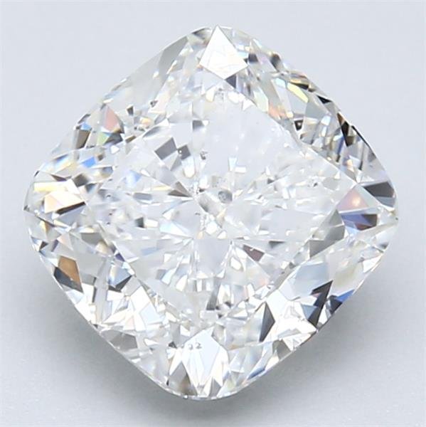 2.50ct E SI1 Rare Carat Ideal Cut Cushion Diamond