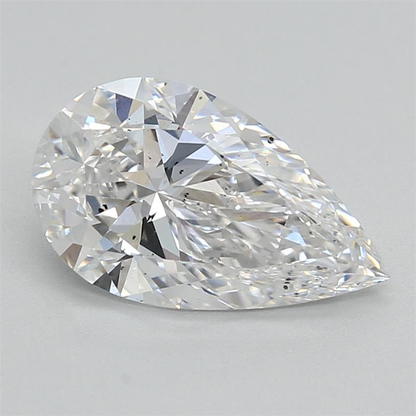 1.55ct E SI1 Rare Carat Ideal Cut Pear Lab Grown Diamond