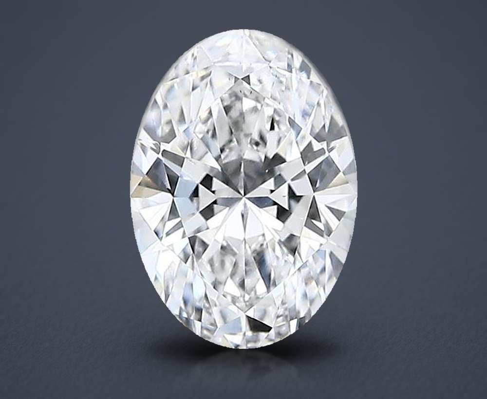 1.58 Carat Oval Lab Diamond