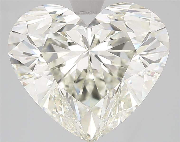6.01ct K VVS2 Rare Carat Ideal Cut Heart Diamond