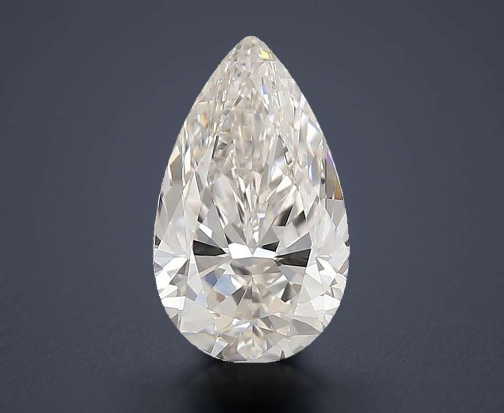 1.00 Carat Pear Natural Diamond