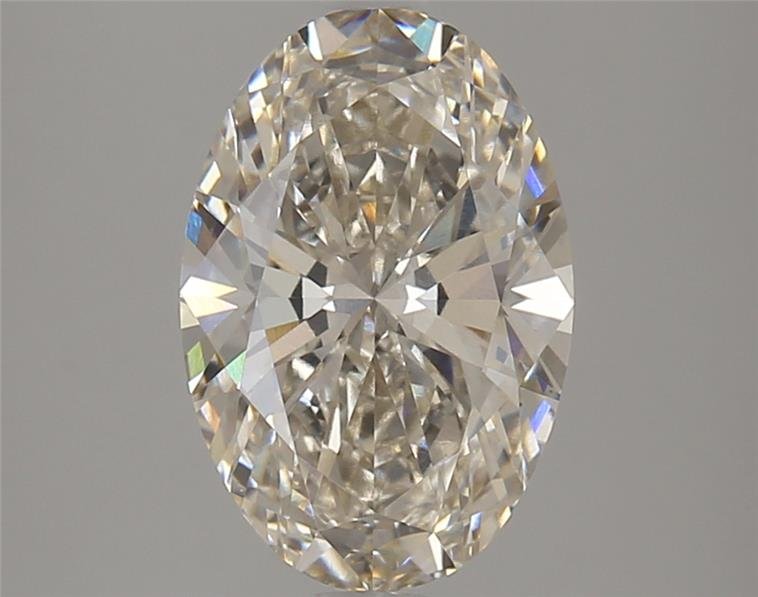 3.02ct I VS1 Rare Carat Ideal Cut Oval Lab Grown Diamond