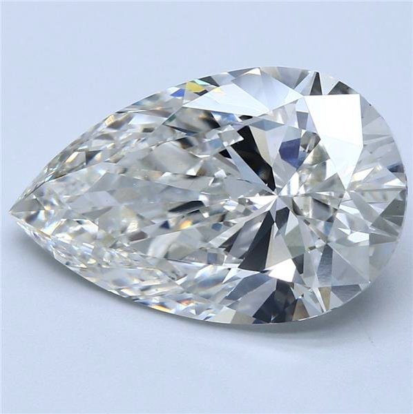 8.38ct G VS1 Rare Carat Ideal Cut Pear Lab Grown Diamond