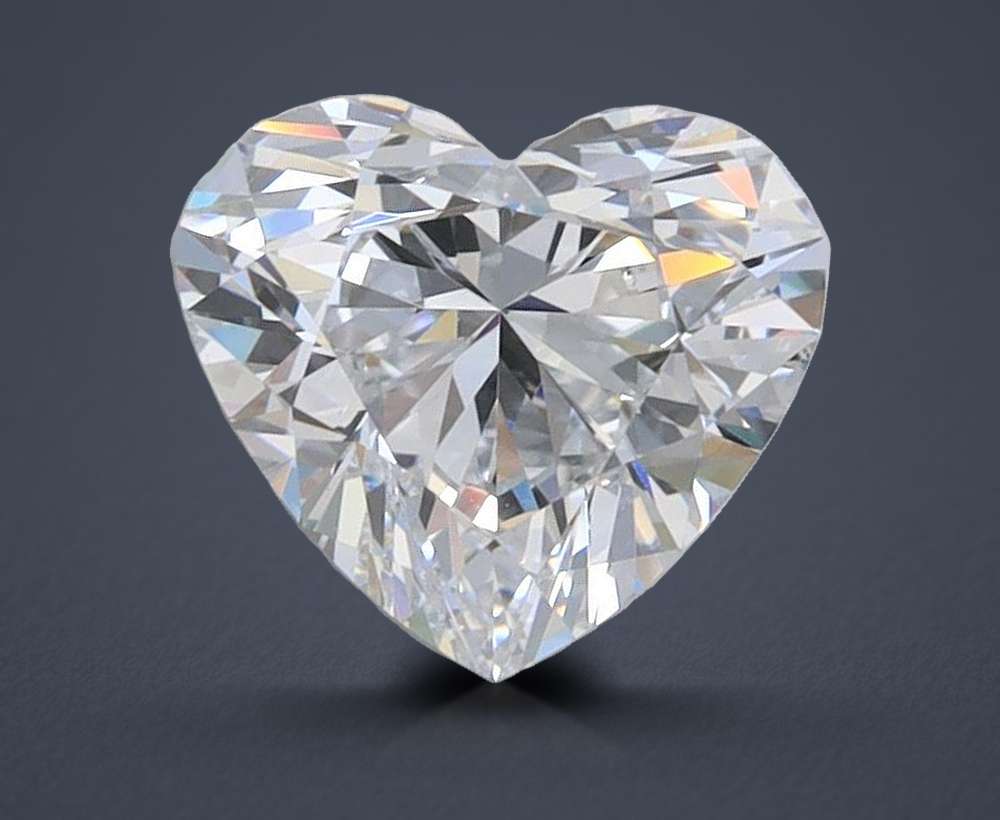 1.25 Carat Heart Lab Diamond