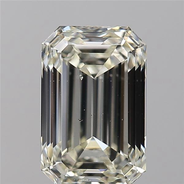 2.20ct J SI1 Very Good Cut Emerald Diamond