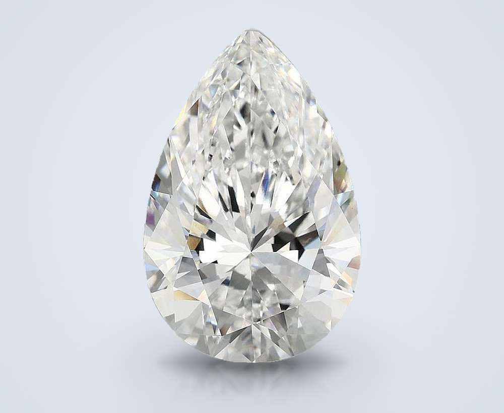 8.74 Carat Pear Lab Diamond