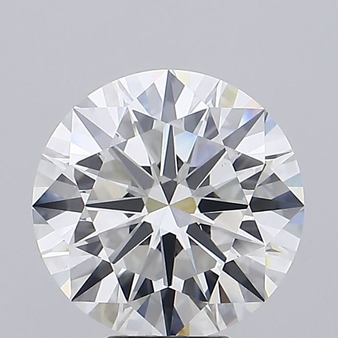 7.02ct I VVS2 Rare Carat Ideal Cut Round Lab Grown Diamond