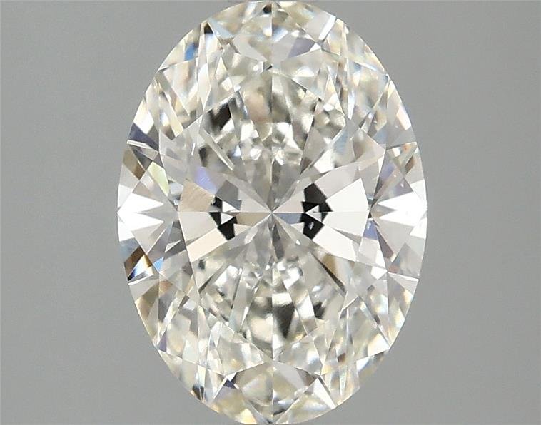 1.83ct H VS2 Rare Carat Ideal Cut Oval Lab Grown Diamond
