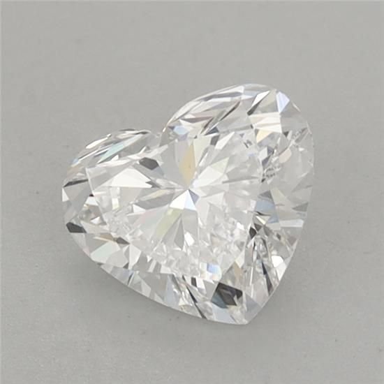 0.84ct D VS1 Very Good Cut Heart Lab Grown Diamond