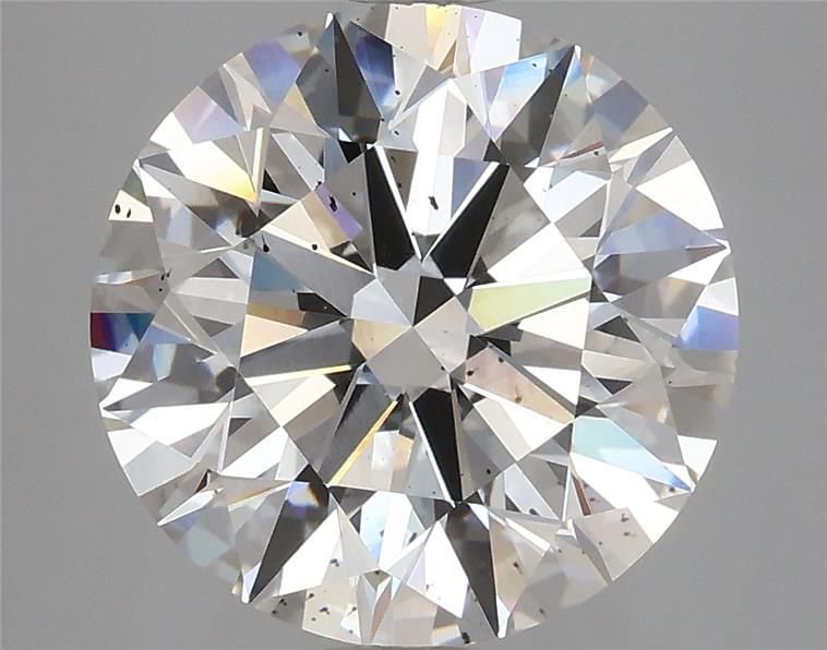 5.04ct F SI1 Excellent Cut Round Lab Grown Diamond