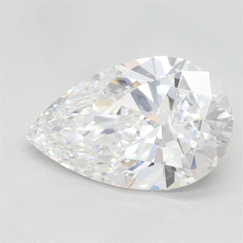 1.12ct D VVS1 Rare Carat Ideal Cut Pear Lab Grown Diamond