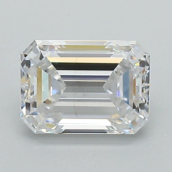 1.17ct D VS2 Rare Carat Ideal Cut Emerald Lab Grown Diamond