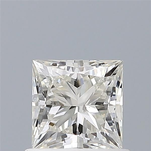 0.71ct J SI2 Rare Carat Ideal Cut Princess Diamond