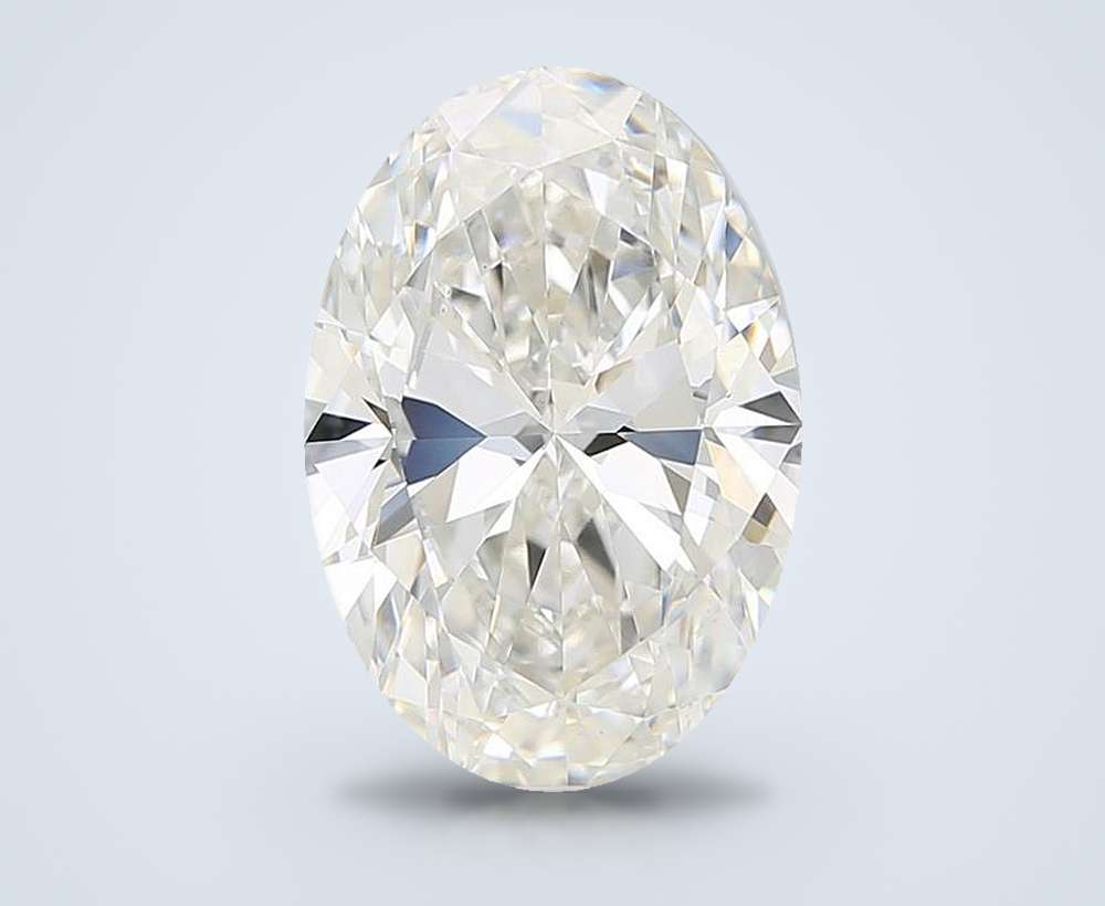 5.36 Carat Oval Lab Diamond