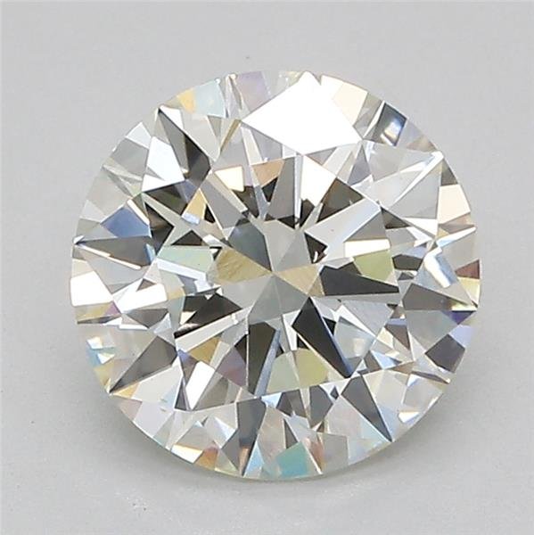 2.18ct J VS1 Excellent Cut Round Lab Grown Diamond