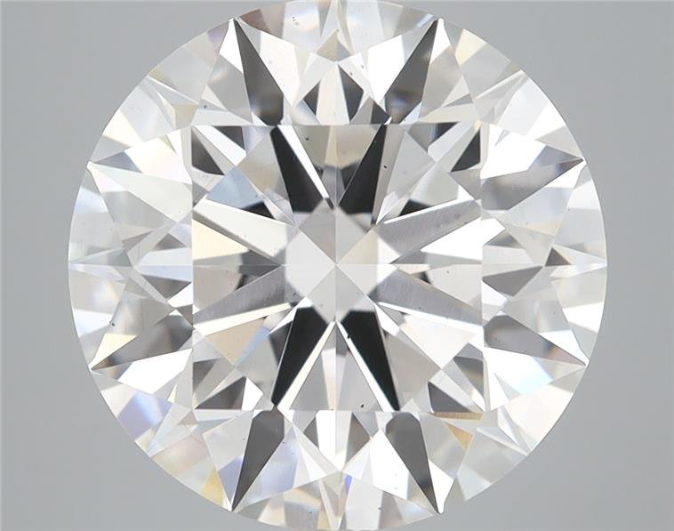 7.34ct G VS2 Rare Carat Ideal Cut Round Lab Grown Diamond