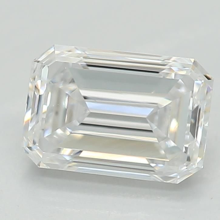 0.88ct D VS1 Very Good Cut Emerald Lab Grown Diamond