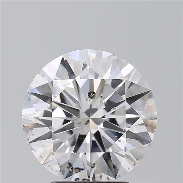 3.01ct E SI2 Very Good Cut Round Diamond