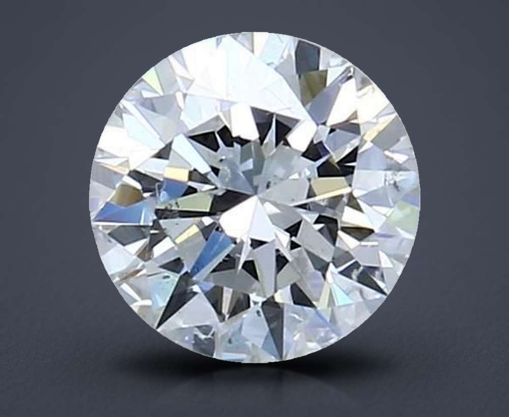 0.90 Carat Round Natural Diamond