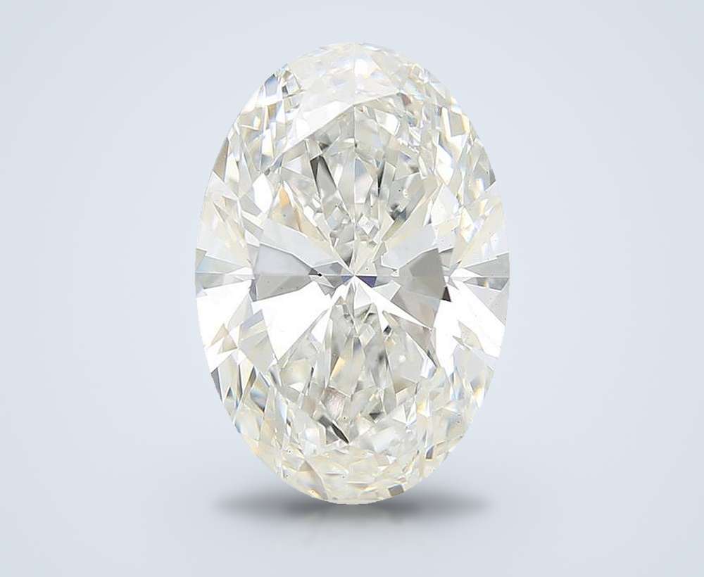 8.61 Carat Oval Lab Diamond