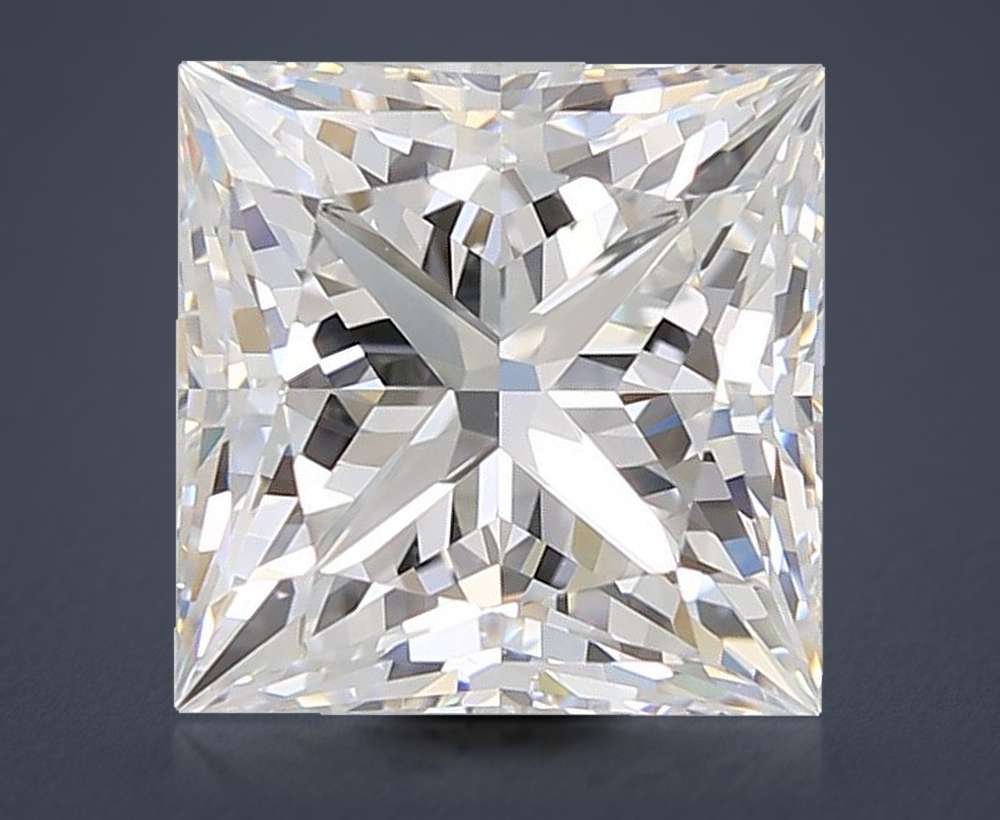 3.81 Carat Princess Lab Diamond