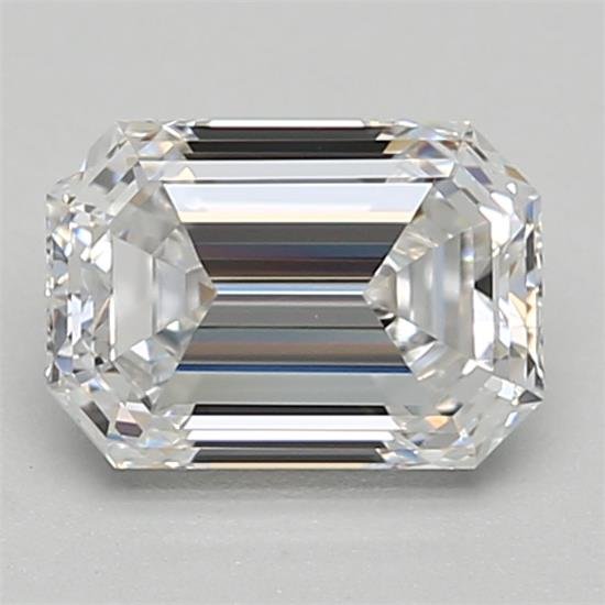 0.87ct D VS1 Very Good Cut Emerald Lab Grown Diamond