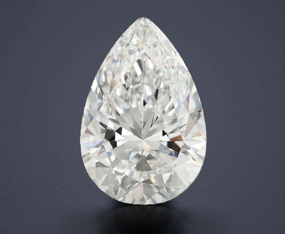 4.91 Carat Pear Lab Diamond