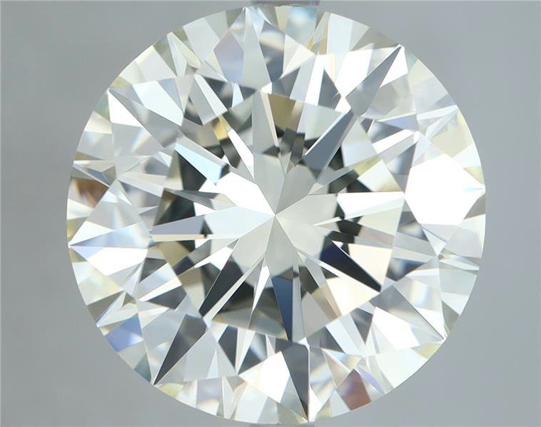 7.52ct K VVS1 Rare Carat Ideal Cut Round Diamond