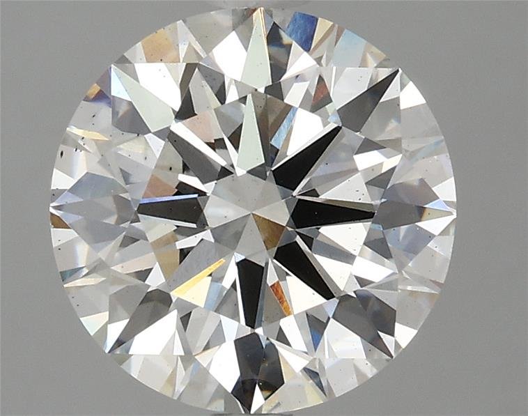 3.79 Carat Round Lab Diamond