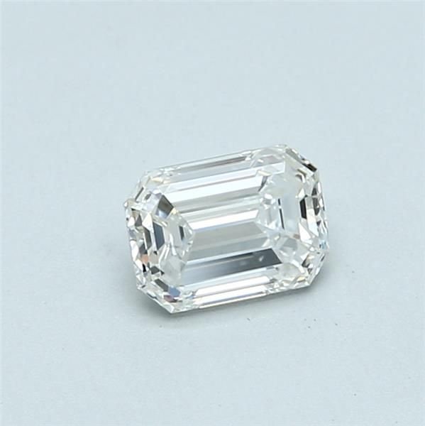 0.65ct G VVS1 Rare Carat Ideal Cut Emerald Diamond