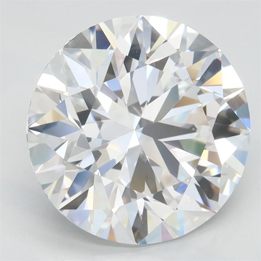 3.02ct D FL Rare Carat Ideal Cut Round Lab Grown Diamond