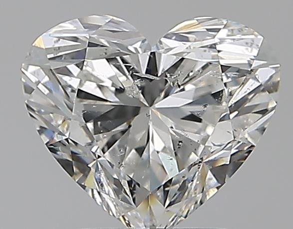 2.01ct G SI2 Rare Carat Ideal Cut Heart Diamond