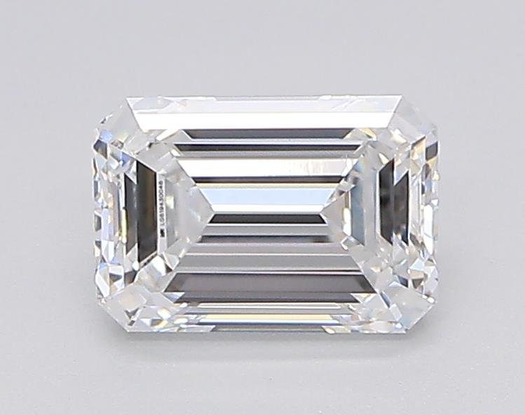 1.05ct E VVS2 Excellent Cut Emerald Lab Grown Diamond