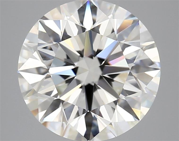 3.80 Carat Round Natural Diamond