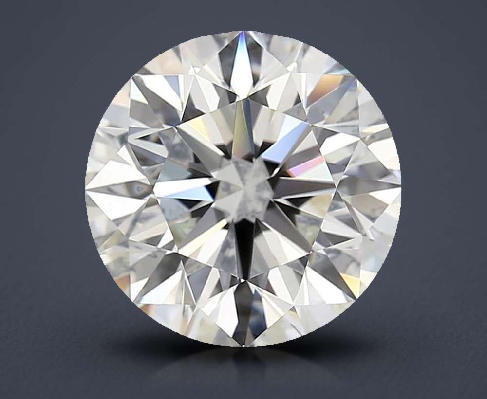 3.80 Carat Round Natural Diamond
