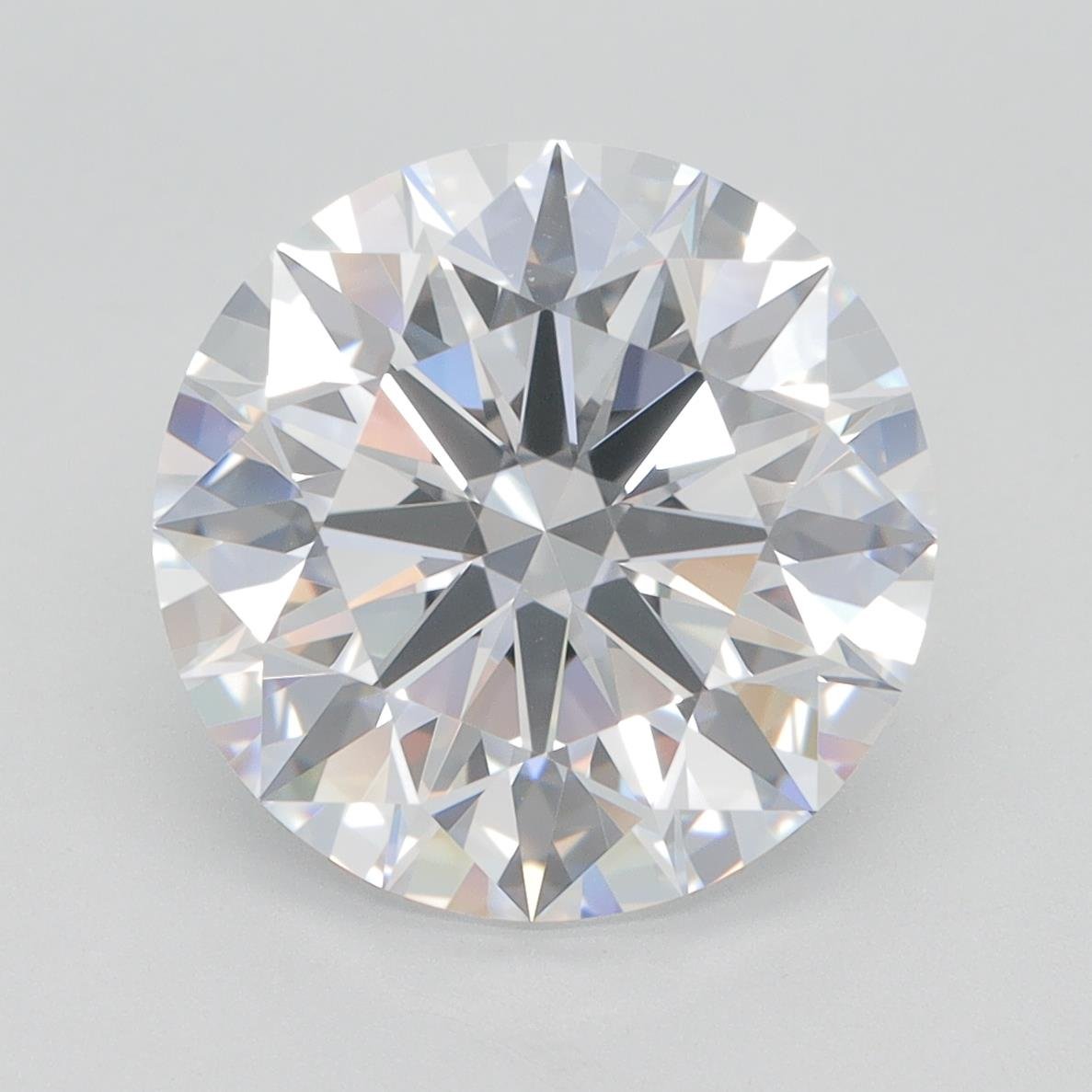 5.33ct E IF Rare Carat Ideal Cut Round Lab Grown Diamond