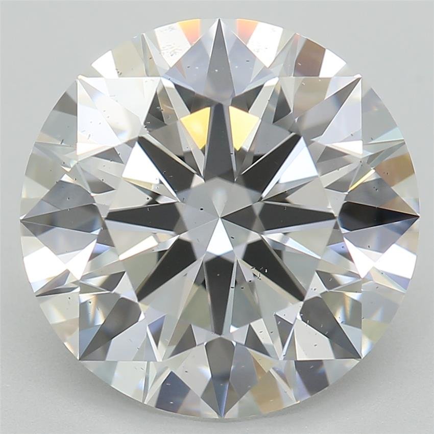 3.40ct E SI1 Rare Carat Ideal Cut Round Lab Grown Diamond