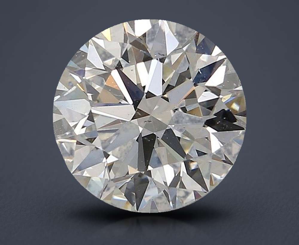 3.25 Carat Round Natural Diamond