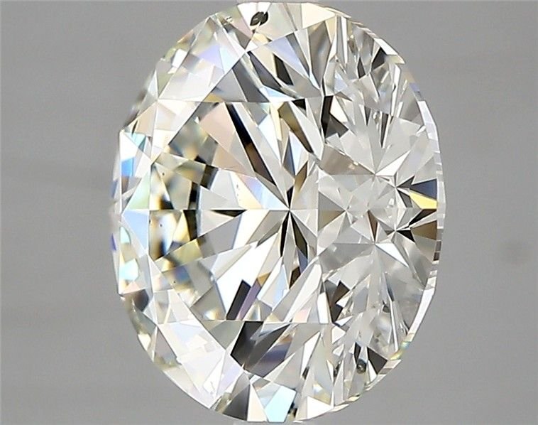 4.01ct J SI2 Excellent Cut Round Diamond
