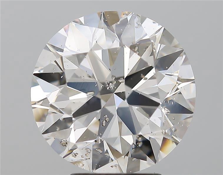 4.09ct I SI2 Ideal Cut Round Diamond